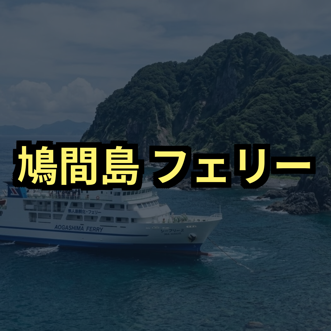 鳩間島フェリー