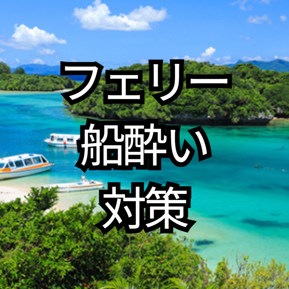 フェリー船酔い